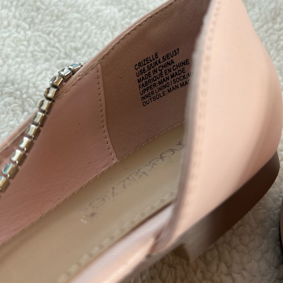 Pink Flats with Rhinestones - Picture 2 of 4